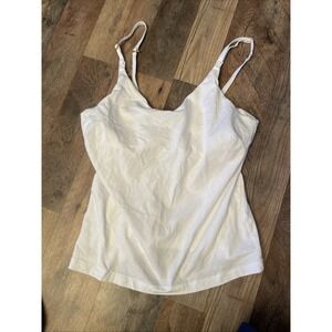Hatch Nursing Tank Small Pima Cotton White